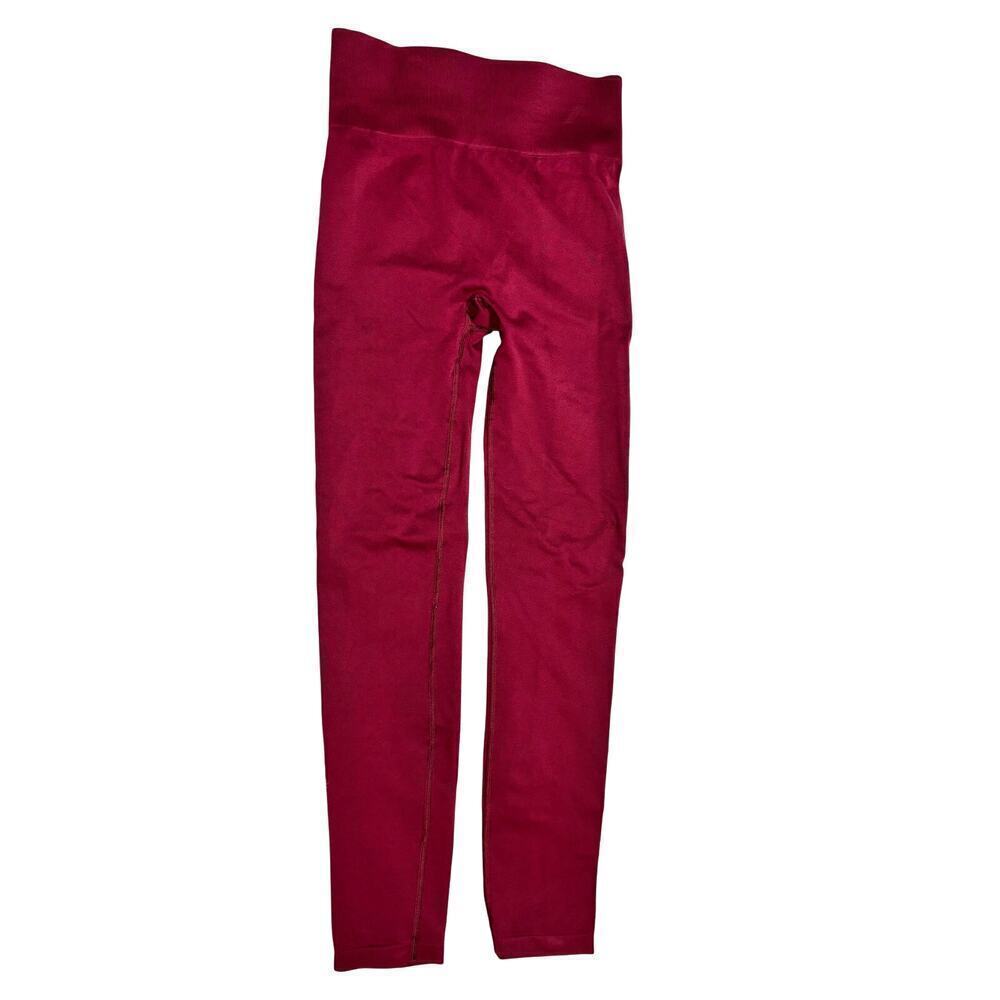 Tala Seamless Scrunch Legging Women's Medium, Mid-High Waist, Burgundy